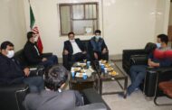 نشست رئیس شورای شهرستان مسجدسلیمان با رئیس اداره ورزش و جوانان