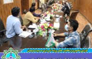جلسه اعضای شورای اسلامی شهر با حوزه ی معاونت فنی و امور زیربنائی شهرداری در جهتِ بررسی های فنی و تخصصی پروژه های شهری