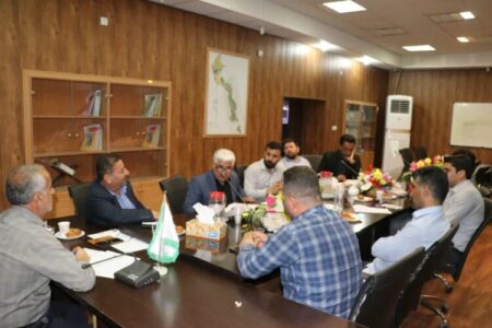 برگزاری جلسه اعضای شورای اسلامی شهر با اعضای شورای کارگری شهرداری