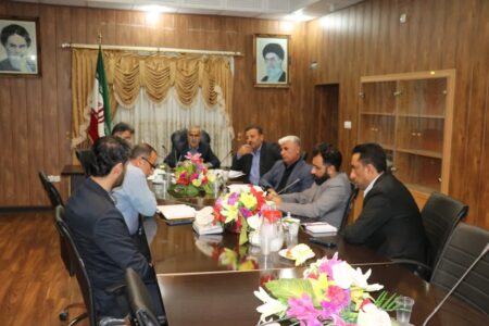 جلسه شهردار مسجدسلیمان با اعضای شورای اسلامی شهر برگزار شد